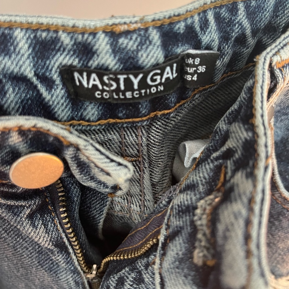 Nasty Gal Distressed Jeans